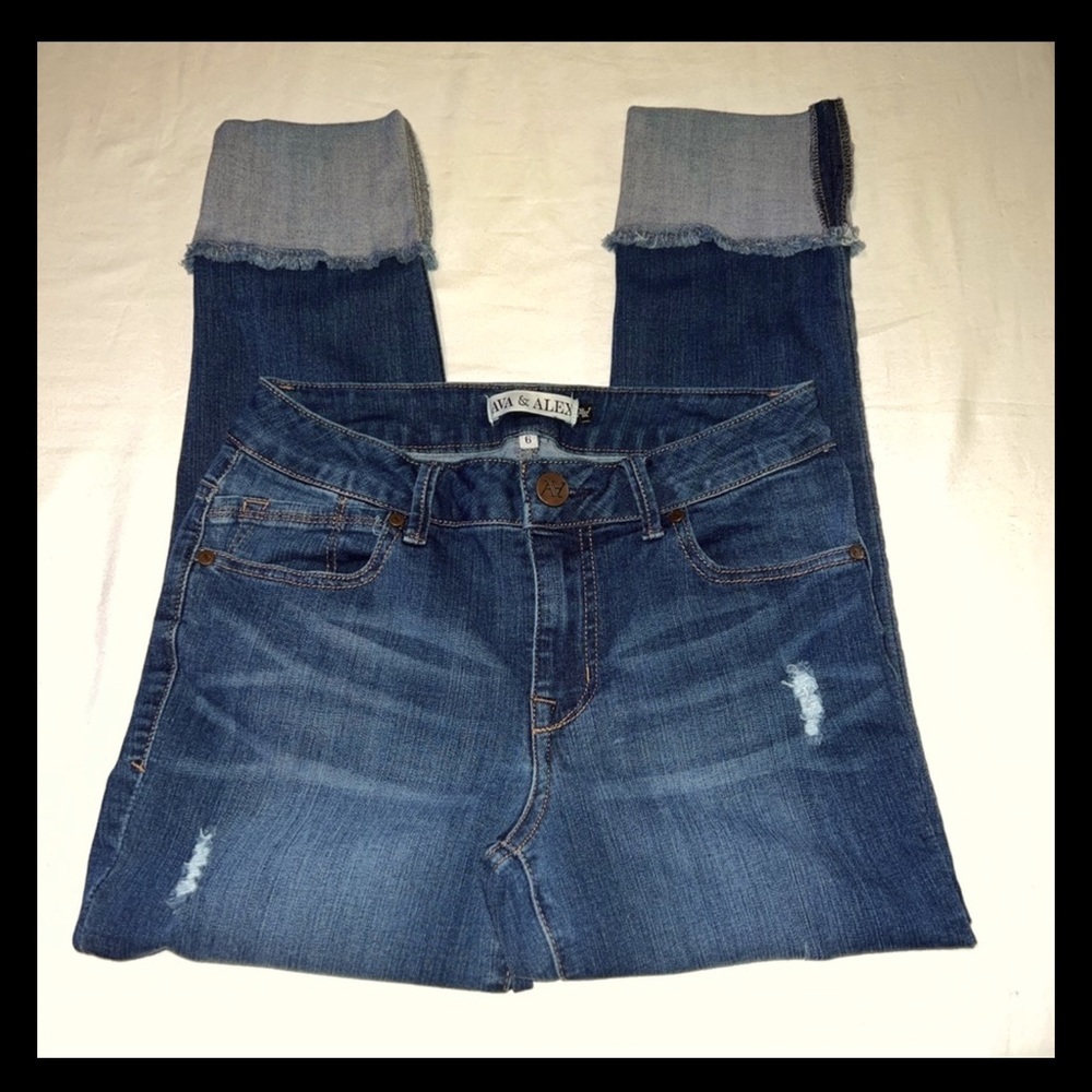 ⭐️THE PERFECT CROP JEAN😍 SIZE 6